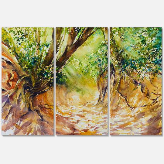 Designart - Little Forest Road